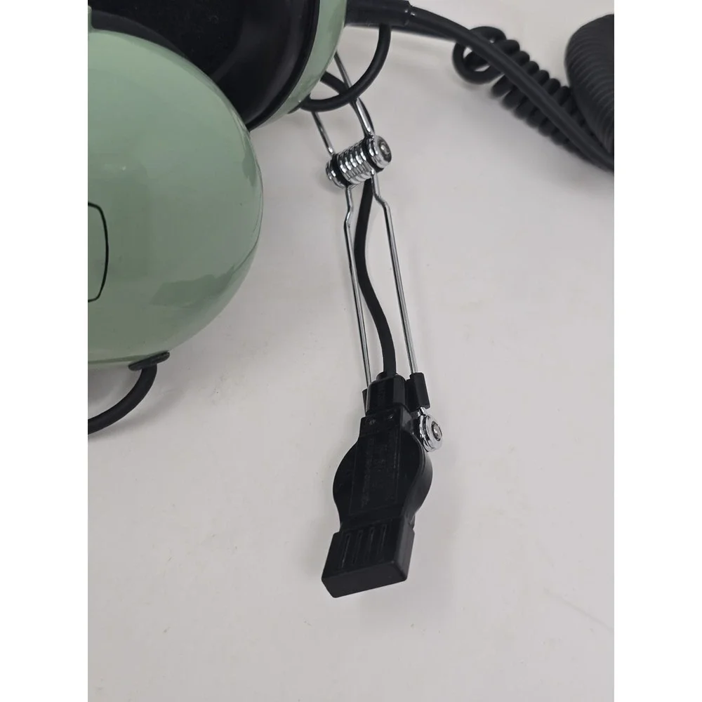 David Clark Aviation Headset Model H10-76 P/N 12510G-21 Untested U114